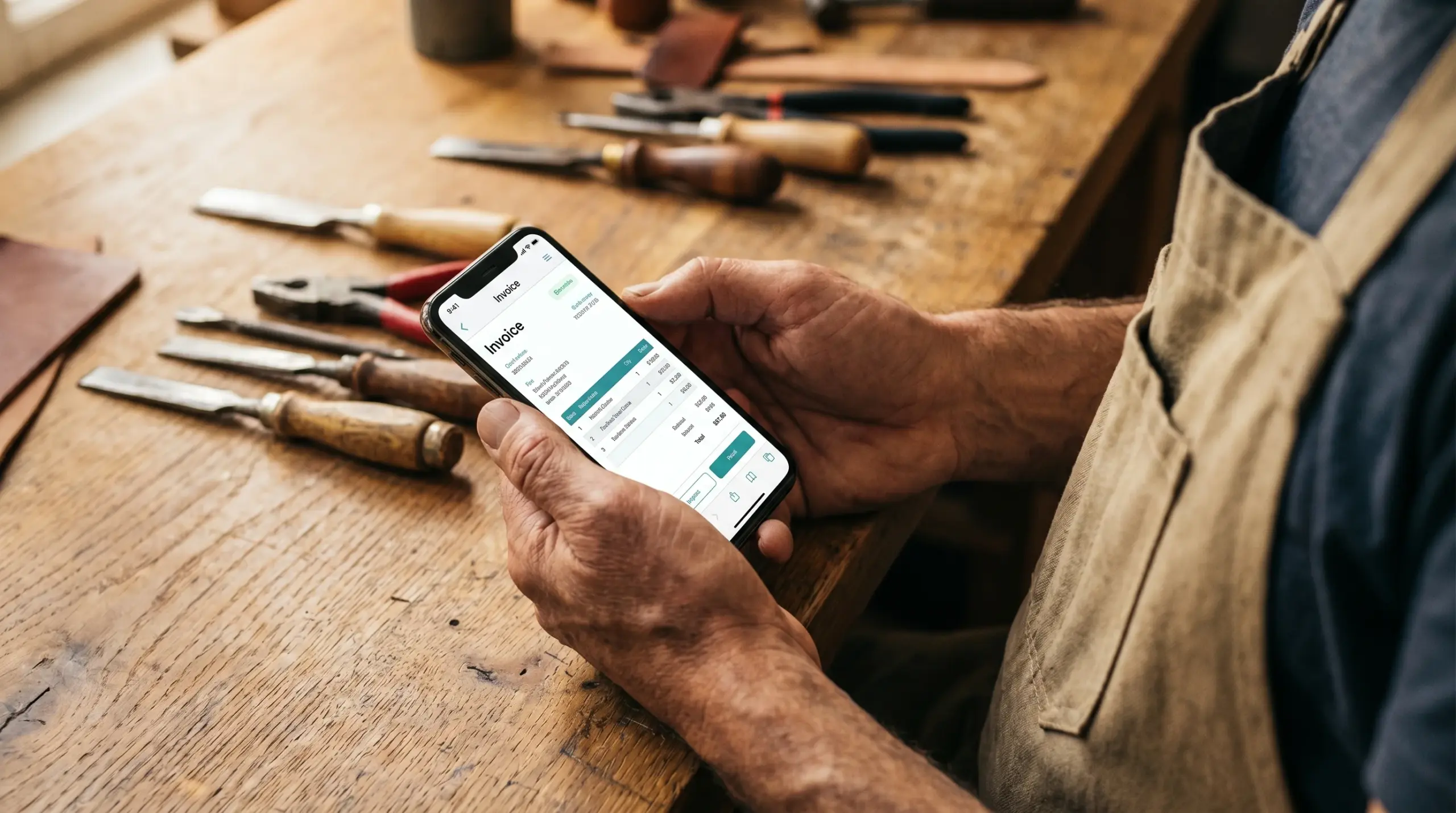KI im Handwerk – Rechnungserstellung per Smartphone-App