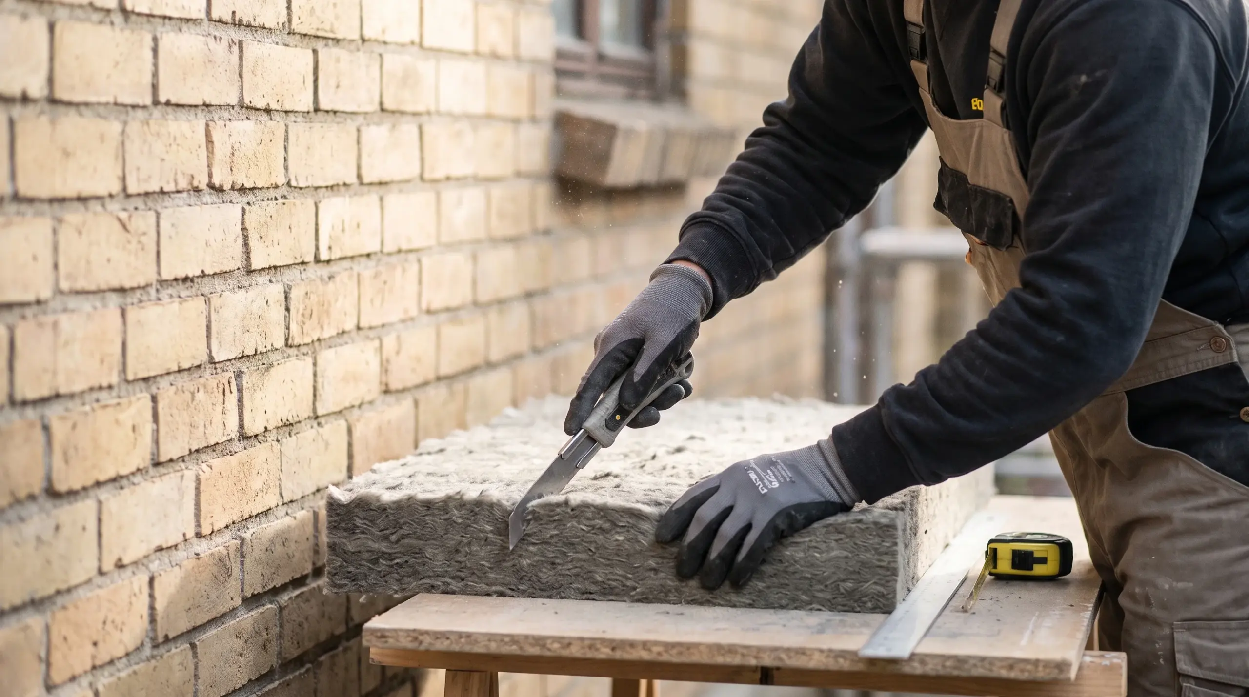Wärmedämmung Haus Kosten – Mineralwolle-Dämmplatten fachgerecht angebracht