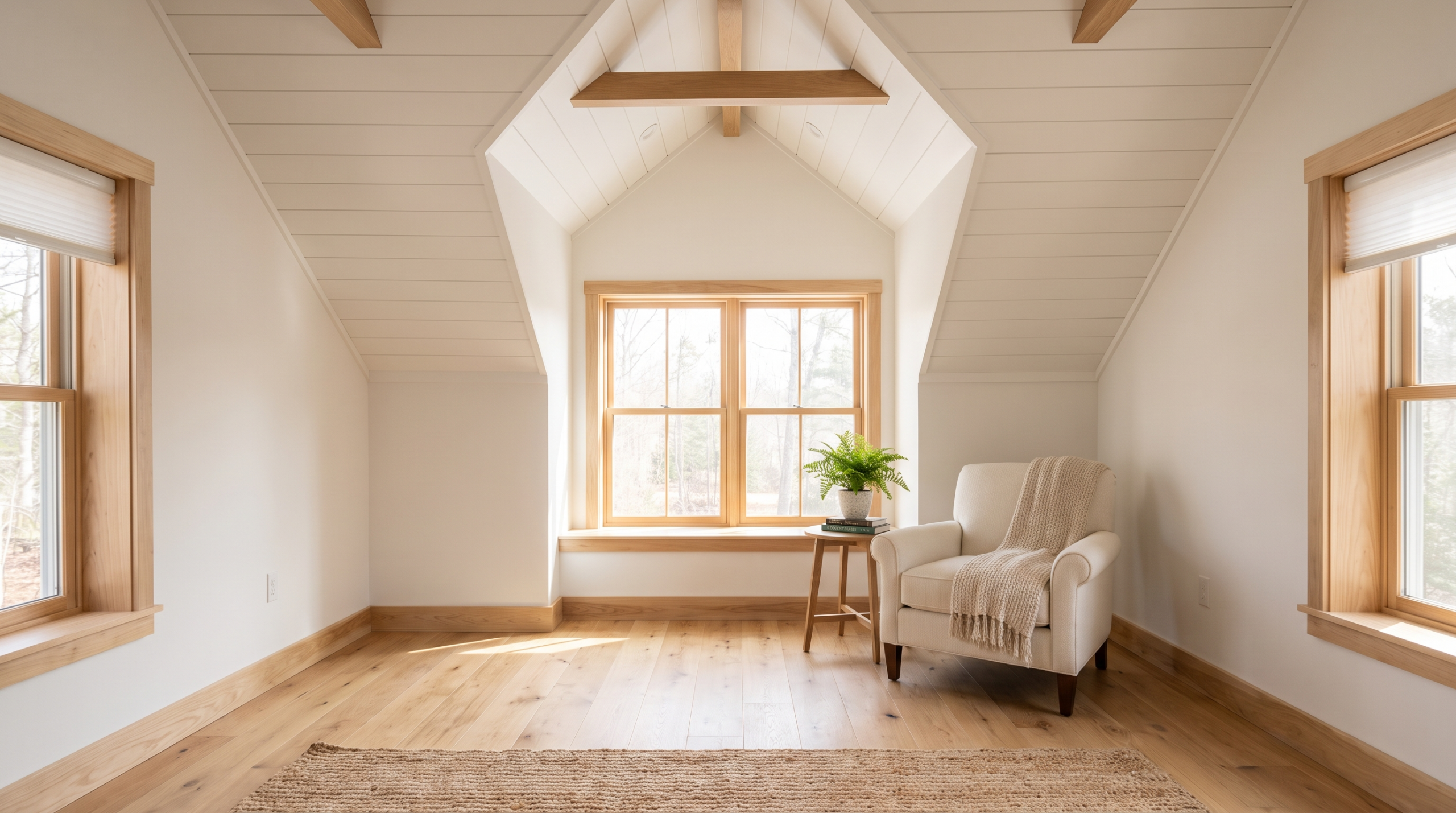 Dachgaube Kosten - fertig ausgebauter Wohnraum mit Tageslicht durch die Dachgaube